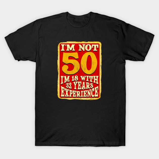 50th Birthday T-Shirt by lateefo